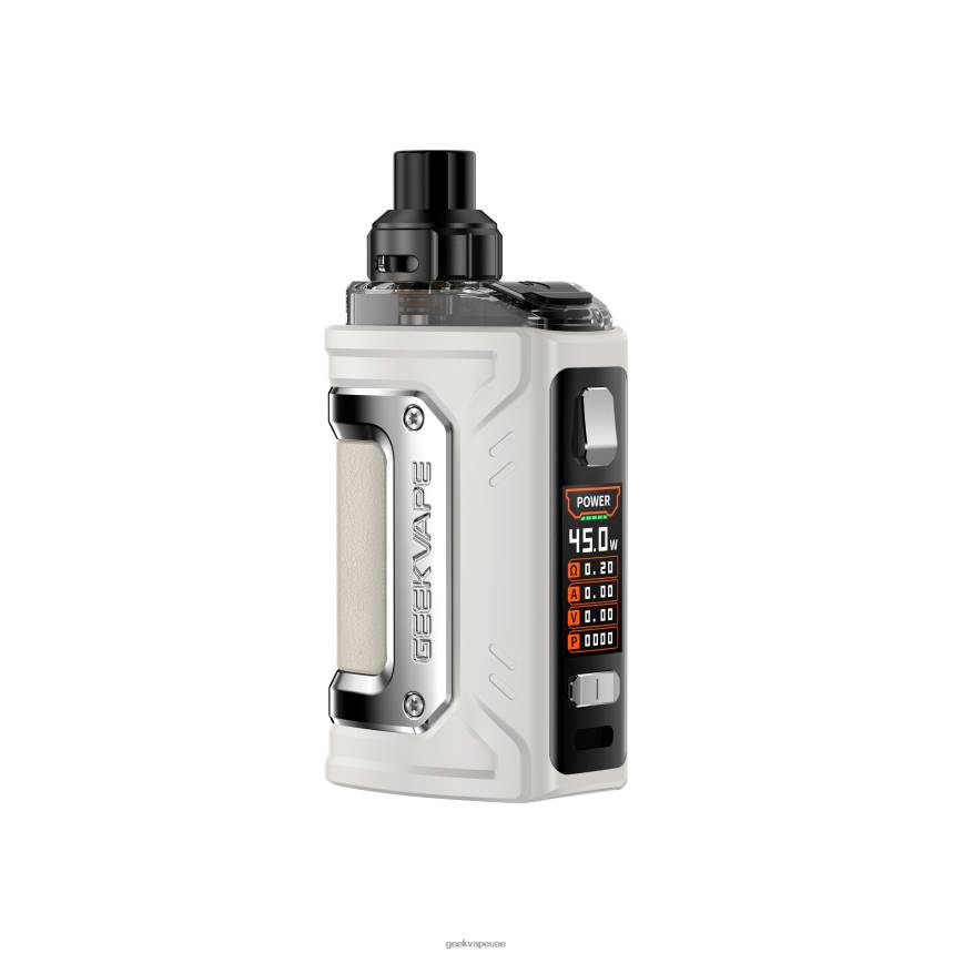 GeekVape- BTH2110 رمادي طقم بود اتش 45 كلاسيك (ايجيس هيرو 2 كلاسيك) 1400 مللي أمبير 4 مل Geek bar فيب