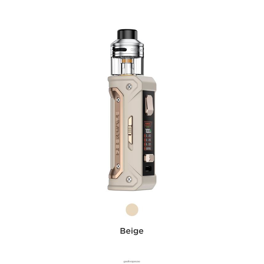 GeekVape- BTH2144 اللون البيج طقم e100i بسعة 3000 مللي أمبير Geek vape price uae