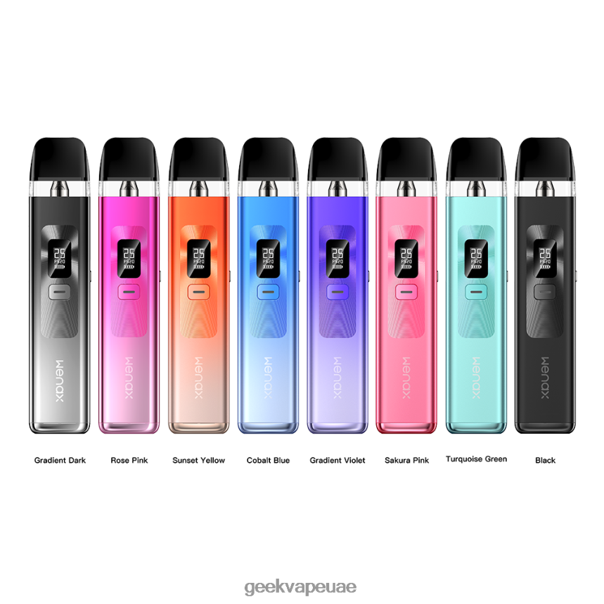 GeekVape- BTH2160 ساكورا الوردي مجموعة نظام ويناكس كيو بود 1000 مللي أمبير Geek bar فيب