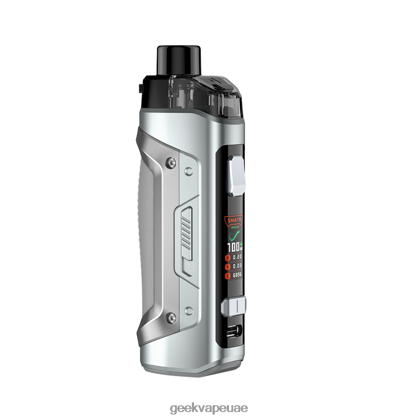 GeekVape- BTH295 فضة مجموعة بي 100 (إيجيس بوست برو 2) بقوة 100 واط Geekvape abu dhabi