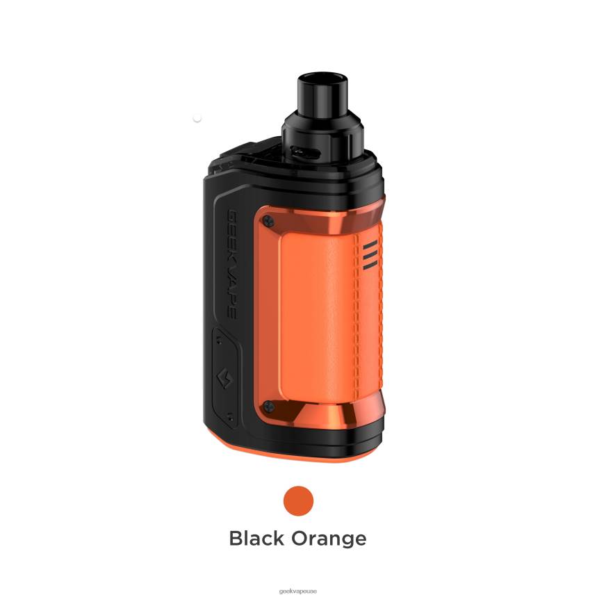 GeekVape- BTH299 برتقالة سوداء بود كيت اتش 45 (ايجيس هيرو 2) بسعة 1400 ملي امبير Geek bar سعر